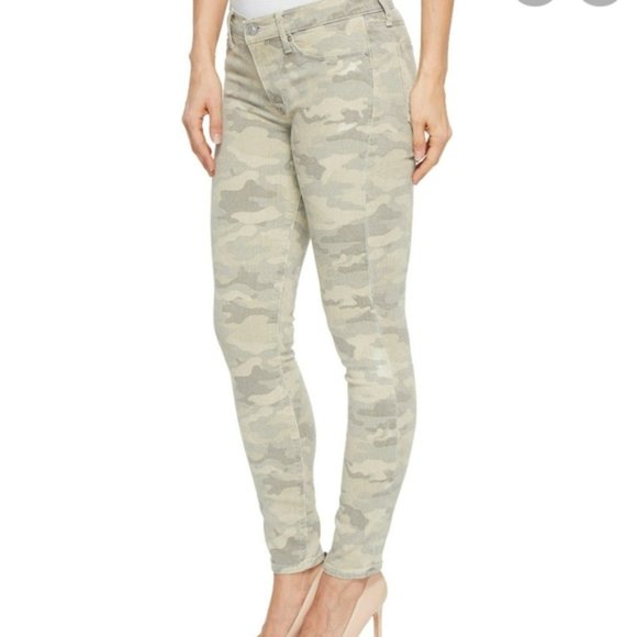 Hudson Women's Nico Midrise Ankle Camo Denim Jeans Size 29 - Picture 3 of 17